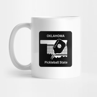 Oklahoma is a Pickleball State Mug